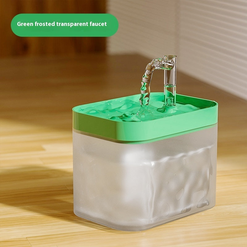 KFX-3376189 Automatic Cat Water Fountain with Multi-Color Options and USB Power Supply