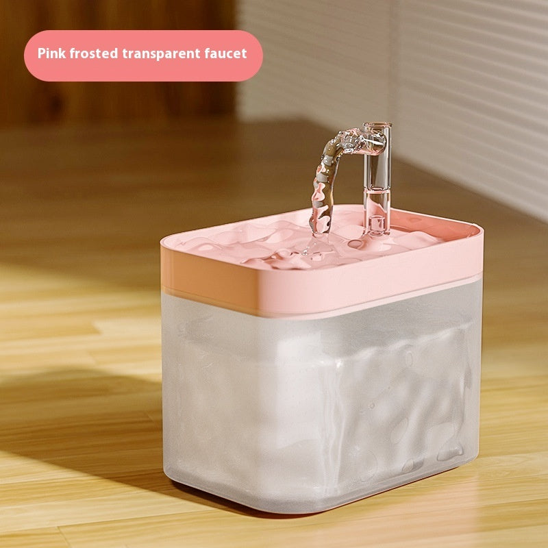 KFX-3376189 Automatic Cat Water Fountain with Multi-Color Options and USB Power Supply