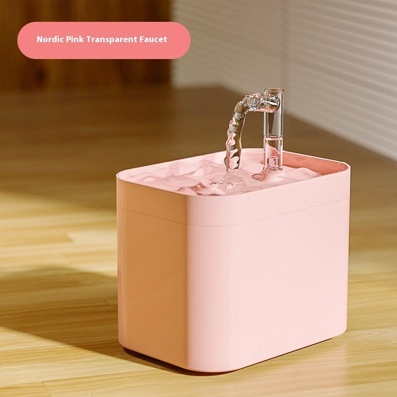 KFX-3376189 Automatic Cat Water Fountain with Multi-Color Options and USB Power Supply