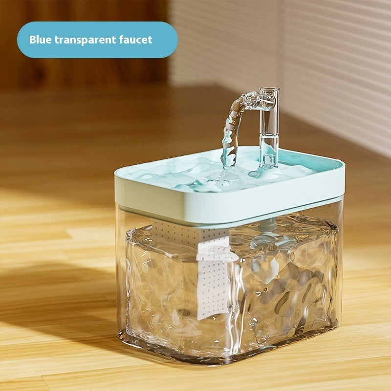 KFX-3376189 Automatic Cat Water Fountain with Multi-Color Options and USB Power Supply