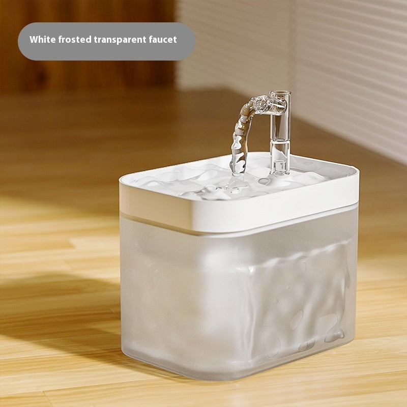 KFX-3376189 Automatic Cat Water Fountain with Multi-Color Options and USB Power Supply