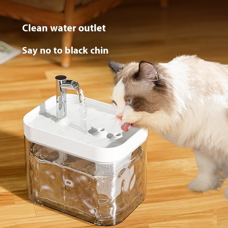 KFX-3376189 Automatic Cat Water Fountain with Multi-Color Options and USB Power Supply