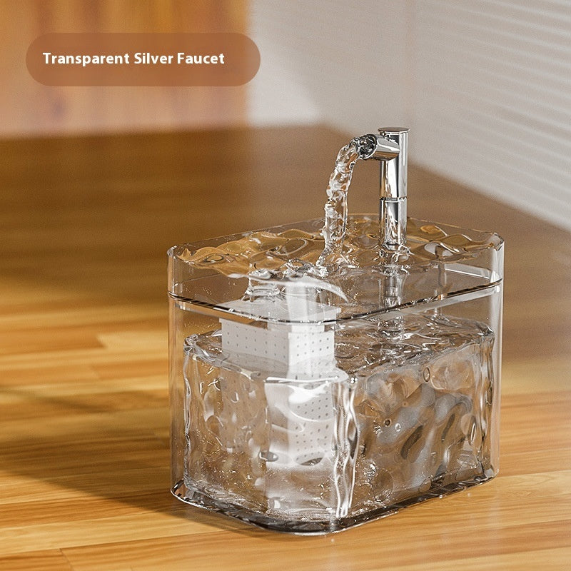 KFX-3376189 Automatic Cat Water Fountain with Multi-Color Options and USB Power Supply