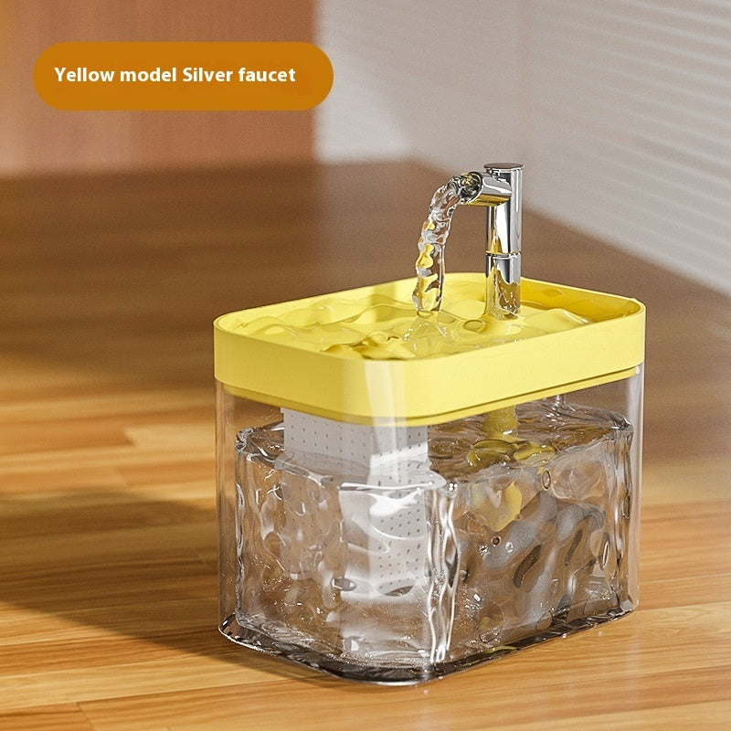 KFX-3376189 Automatic Cat Water Fountain with Multi-Color Options and USB Power Supply