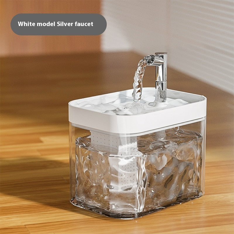 KFX-3376189 Automatic Cat Water Fountain with Multi-Color Options and USB Power Supply