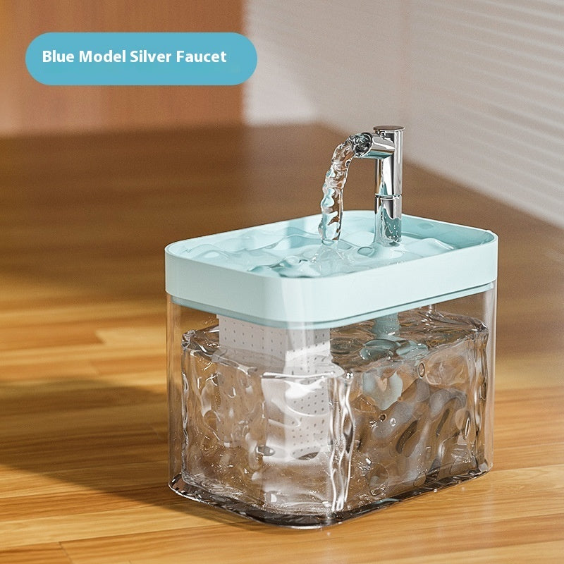 KFX-3376189 Automatic Cat Water Fountain with Multi-Color Options and USB Power Supply