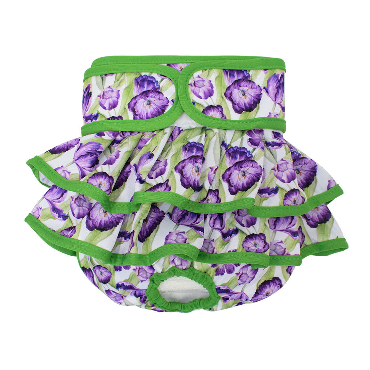 KFX-3377725 Washable Pet Dog Sanitary Pants - Polyester Diaper Panty for Female Dogs in Various Sizes