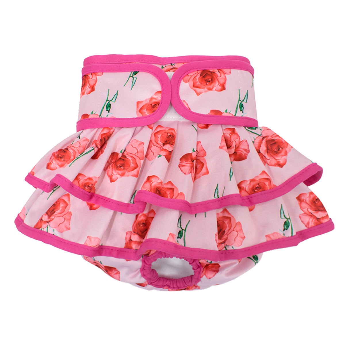 KFX-3377725 Washable Pet Dog Sanitary Pants - Polyester Diaper Panty for Female Dogs in Various Sizes