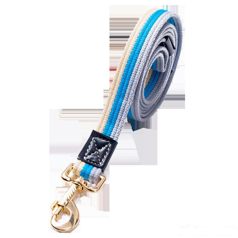 KFX-3391421 Pet Leash - Durable Polyester Dog Walking Rope in Red and Blue