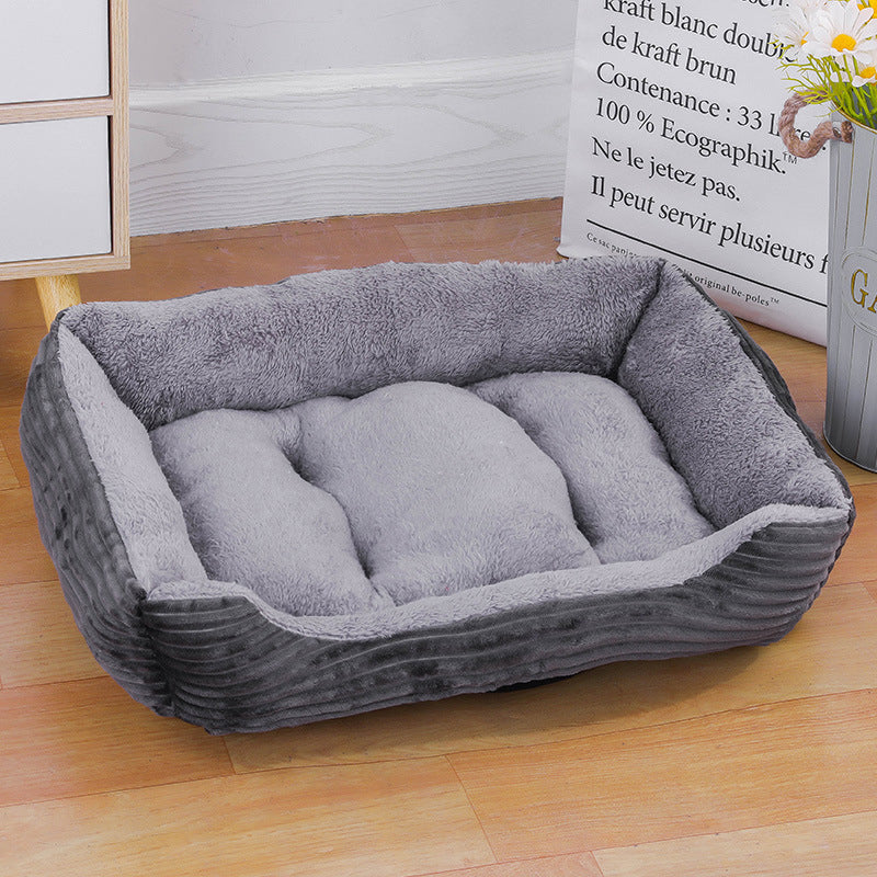 KFX-3393469 All-Season All-Purpose Pet Mat and Kennel with Blanket and Toy Options in Various Colors and Sizes