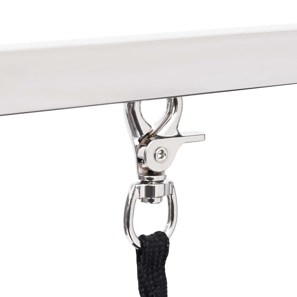 KFX-3395389 Adjustable Dog Grooming Table with Non-Slip Surface and Height-Adjustable Arm