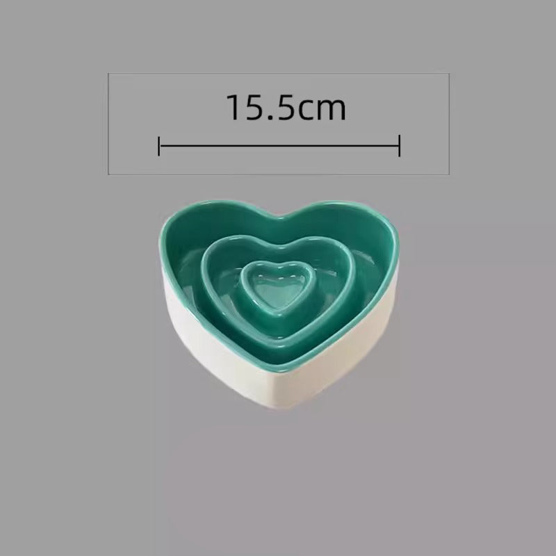 KFX-3397565 Ceramic Slow Feeder Bowl for Small and Medium Dogs - Anti-Choking Design to Protect Cervical Spine