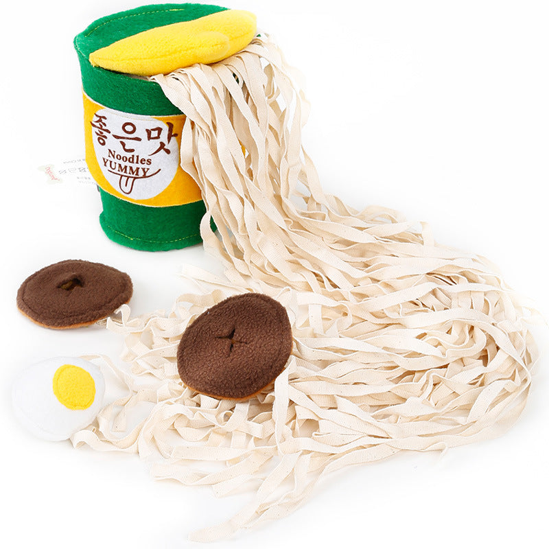 KFX-3398205 Soft Felt Sound Dog Toy for Fun and Playtime