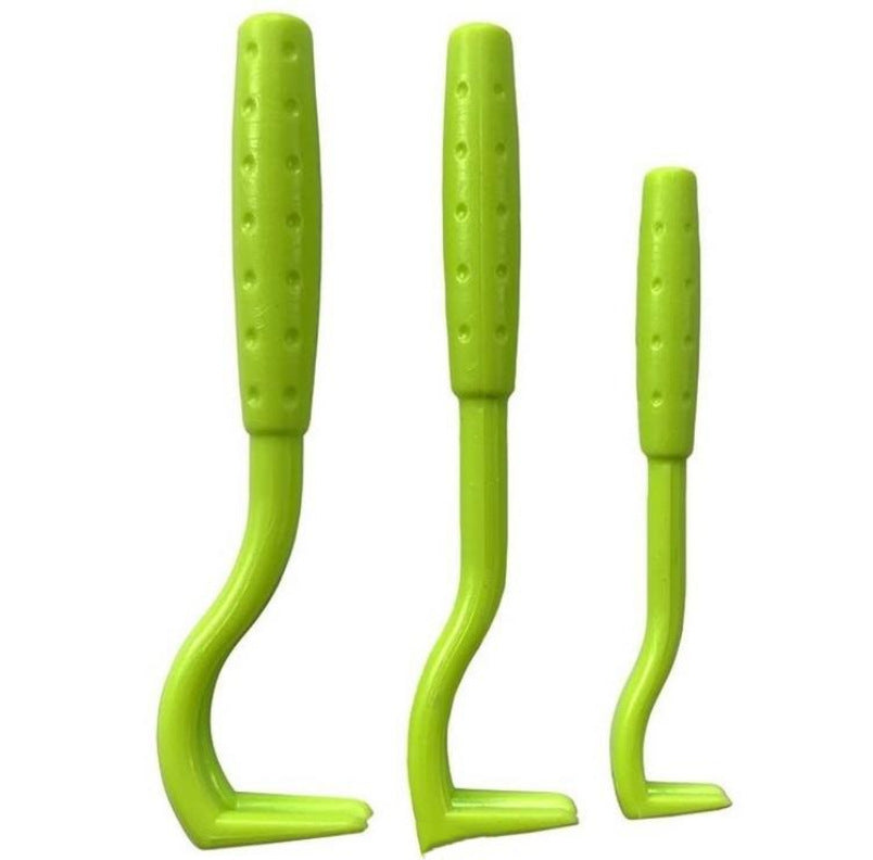 KFX-3398845 Dog Tick Removal Tool Set - 3-Piece Kit for Flea and Lice Elimination in Pets
