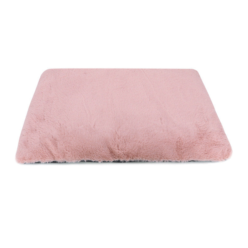 KFX-3399229 Removable Washable Anti-Tearing Dog and Cat Sleeping Mat with Wool Lining