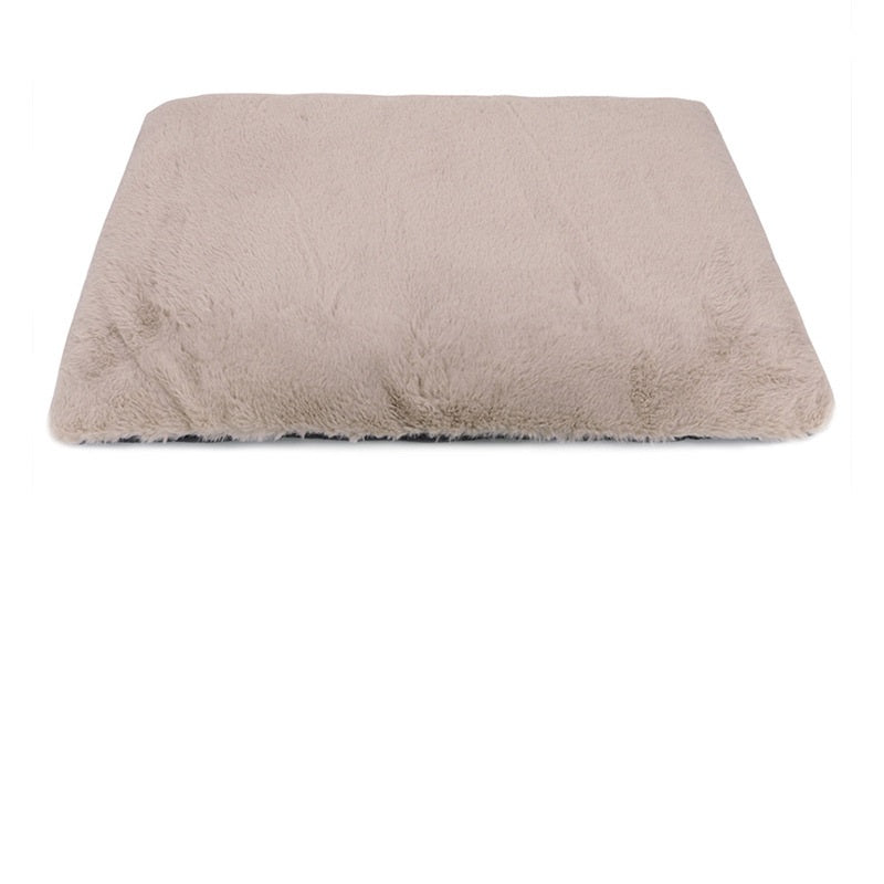 KFX-3399229 Removable Washable Anti-Tearing Dog and Cat Sleeping Mat with Wool Lining