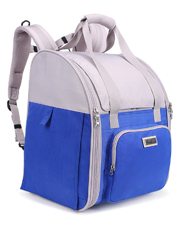 KFX-3399613 Breathable Waterproof Pet Carrier Backpack for Dogs and Cats, Dark Blue, Sapphire Blue, Purple, Dark Gray, Black