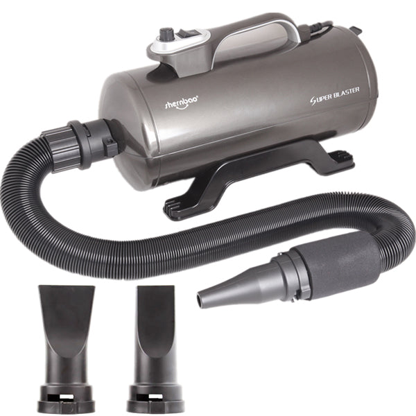 KFX-3410749 Professional Dual-Motor Portable Pet Dryer for Dogs and Cats - 2200W with Stepless Speed Control