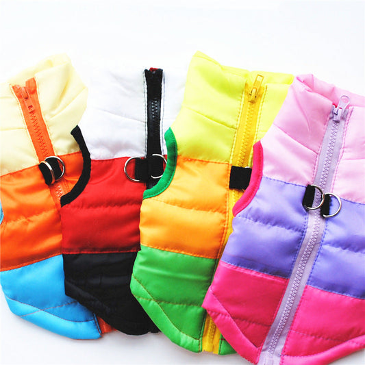 KFX-3413437 Casual Cotton Clothes for Pets in Multiple Colors and Sizes