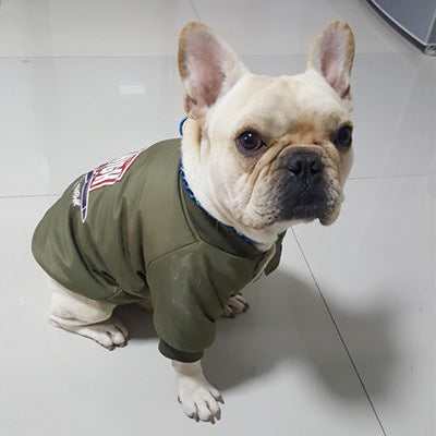 KFX-3413949 Dog Winter Jacket with Padded Warmth and Velvet Lining - Available in Black, Red, Army Green