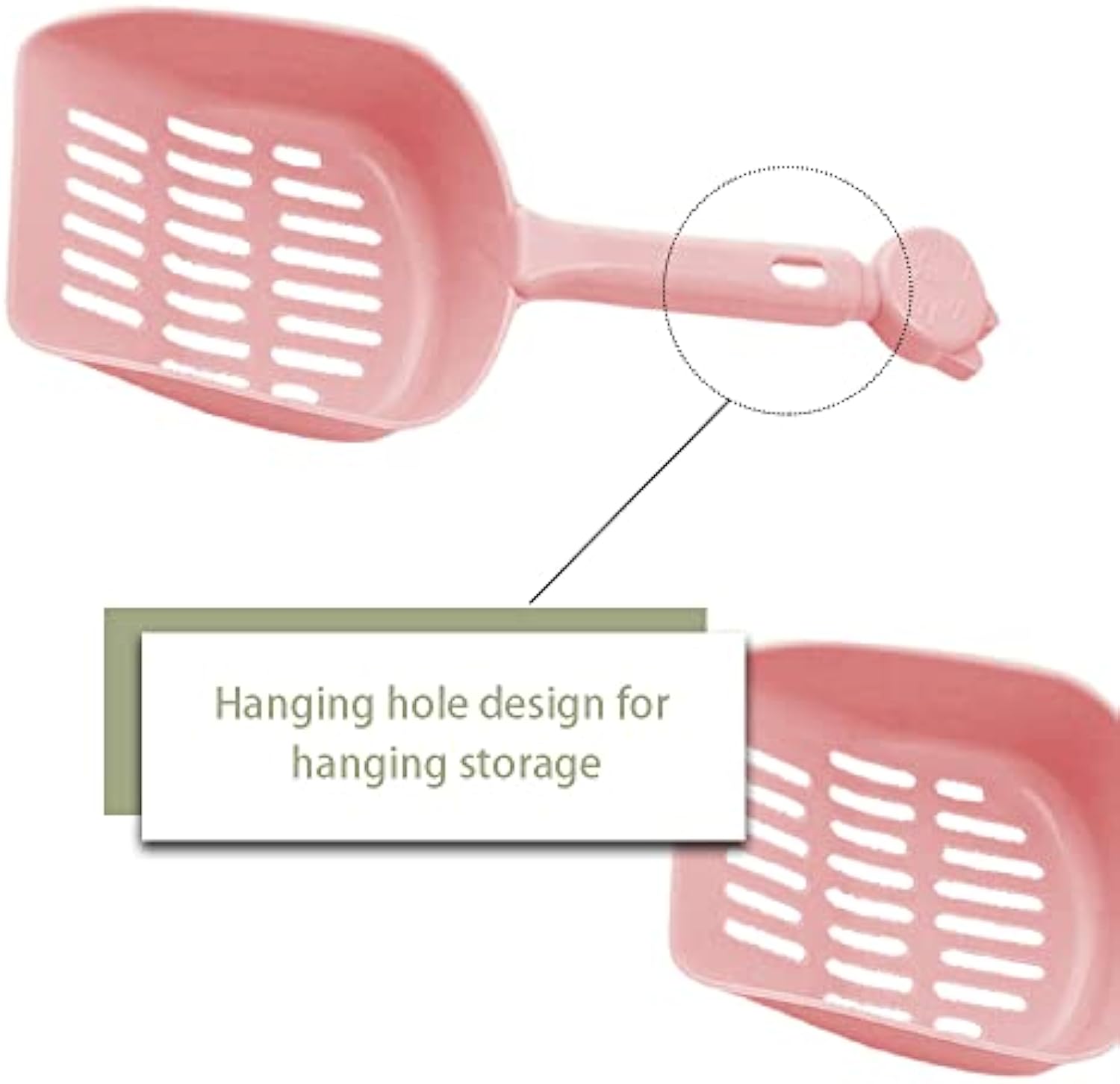 KFX-3416125 Durable Cat Litter Scoop for Easy Cleaning and Odor Control