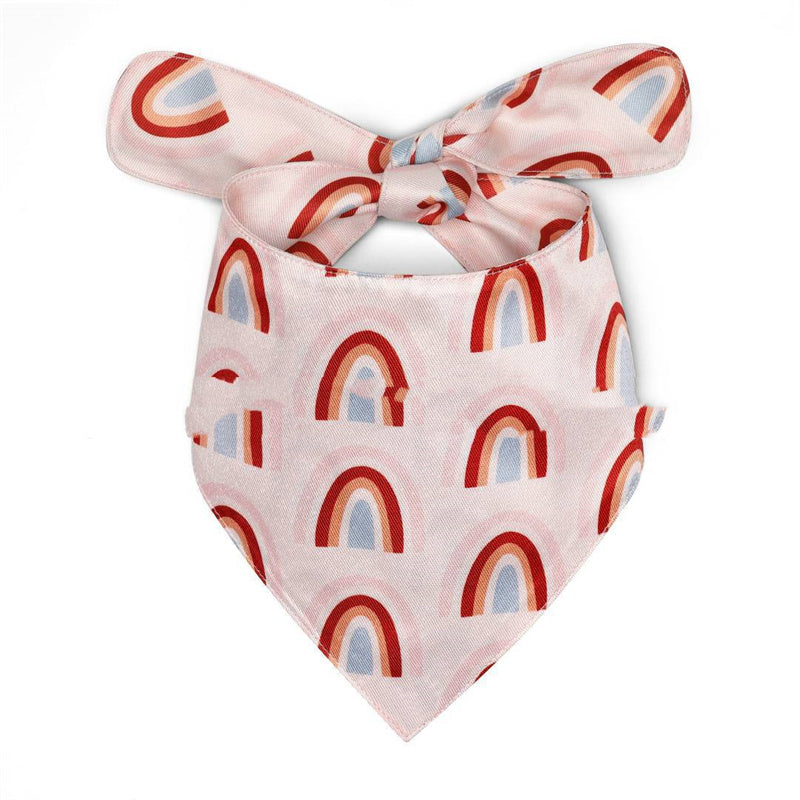 KFX-3416253 Multicolor Fashion Pet Bib with Unique Prints for Dogs