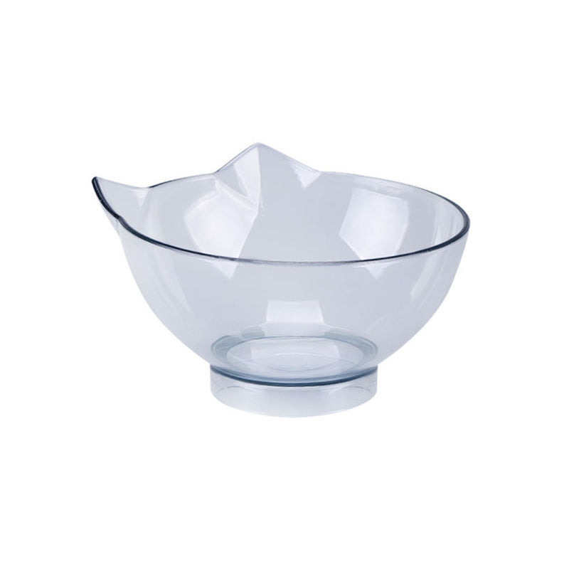 KFX-3418813 Ergonomic Double Bowl Feeder for Cats and Dogs with Neck Protection and Easy Clean Design