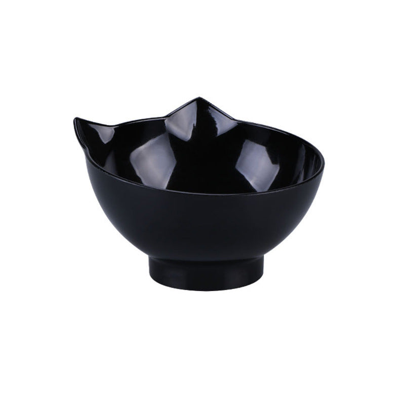 KFX-3418813 Ergonomic Double Bowl Feeder for Cats and Dogs with Neck Protection and Easy Clean Design