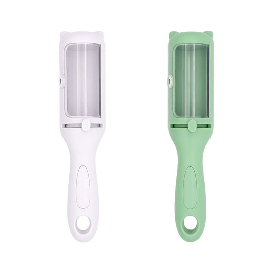 KFX-3420221 Pet Hair Removal Comb and Roller - Dual Function Grooming Tool for Dogs