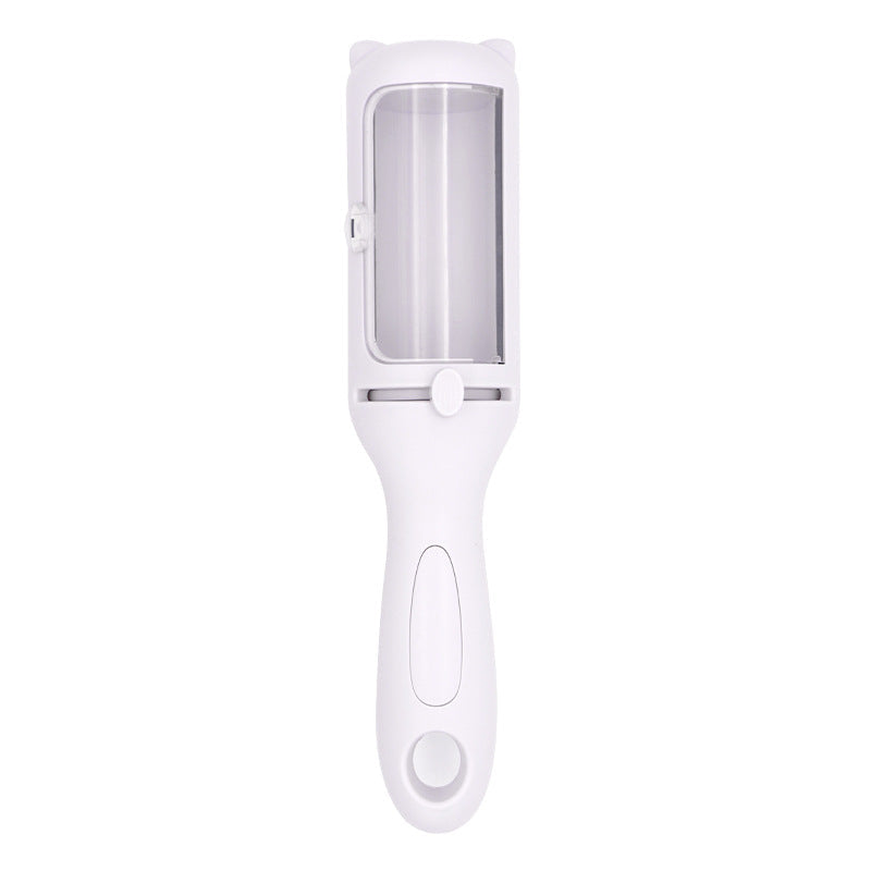 KFX-3420221 Pet Hair Removal Comb and Roller - Dual Function Grooming Tool for Dogs