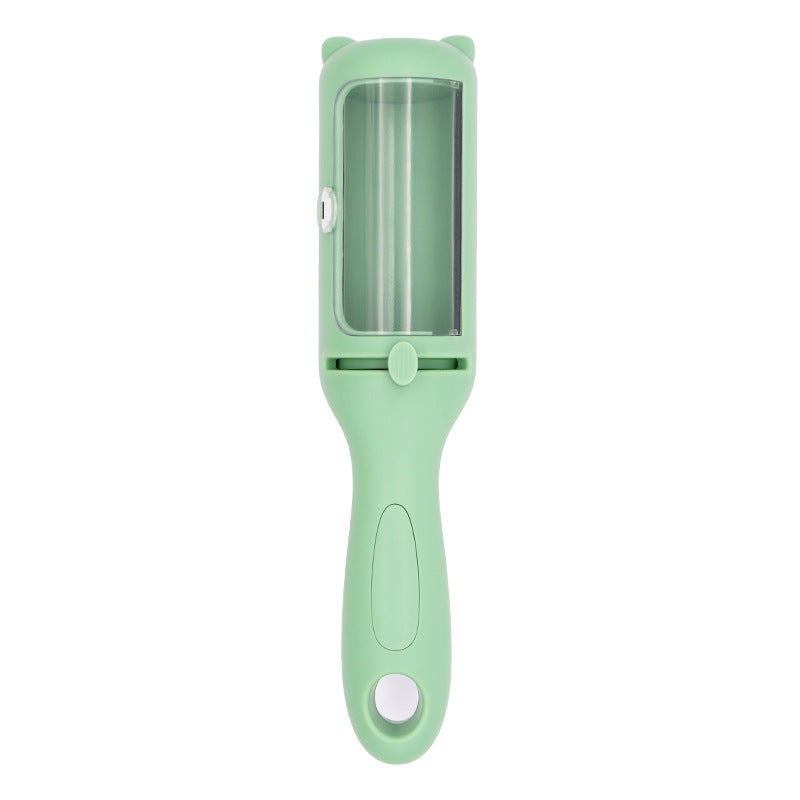 KFX-3420221 Pet Hair Removal Comb and Roller - Dual Function Grooming Tool for Dogs