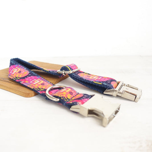 KFX-3420605 Alloy Buckle Traction Collar Made from Durable Polyester Material