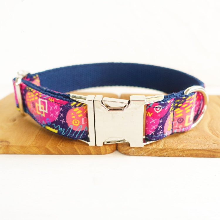 KFX-3420605 Alloy Buckle Traction Collar Made from Durable Polyester Material