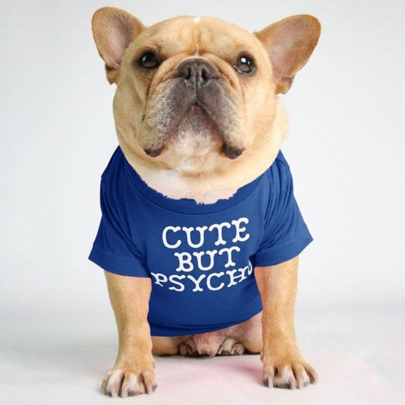 KFX-3422781 Fadou Fashionable Cotton Turtleneck Round Neck T-Shirt for Pets in Various Colors