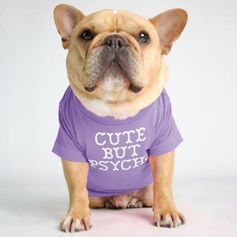 KFX-3422781 Fadou Fashionable Cotton Turtleneck Round Neck T-Shirt for Pets in Various Colors