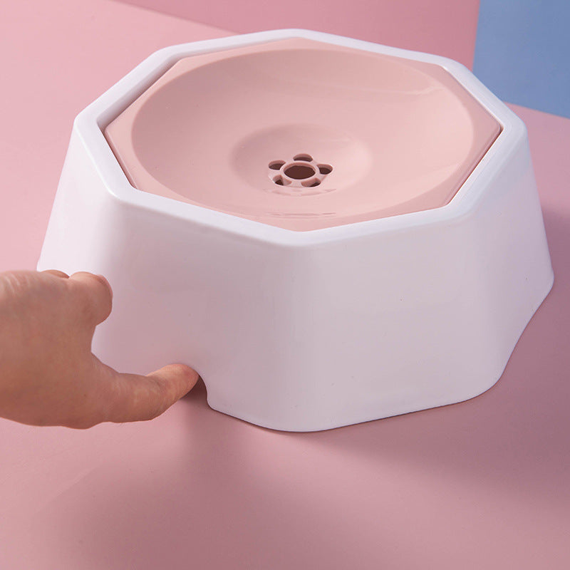 KFX-3424573 Automatic Pet Drinking Water Bowl with Floating Feature, 23x23x8 cm, Mixed Colors