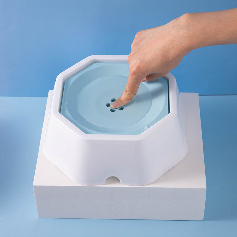 KFX-3424573 Automatic Pet Drinking Water Bowl with Floating Feature, 23x23x8 cm, Mixed Colors