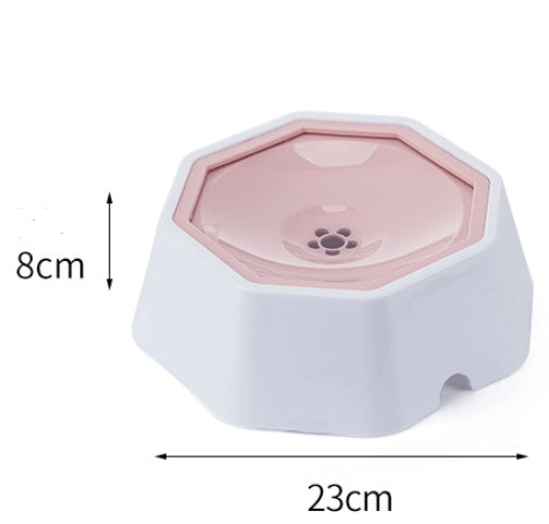 KFX-3424573 Automatic Pet Drinking Water Bowl with Floating Feature, 23x23x8 cm, Mixed Colors
