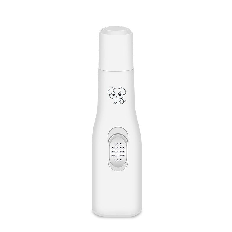 KFX-3428157 Electric Nail Polisher for Pets - 13.5cm Portable Grooming Tool for Dogs and Cats