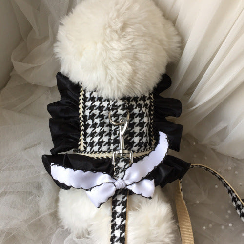 KFX-3429437 Pet Vest with Chest Strap and Rope for Comfortable Walking