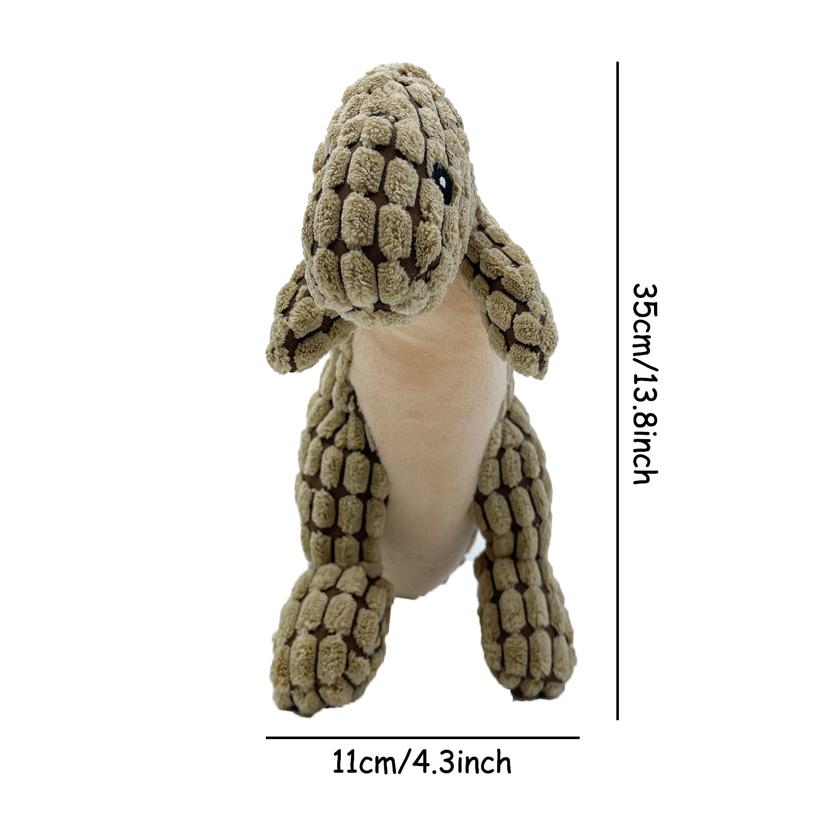KFX-3431613 Interactive Sound Toy for Dogs - Durable Chew, Boredom Relief for Small Puppies and Large Dogs - 35x22x11cm