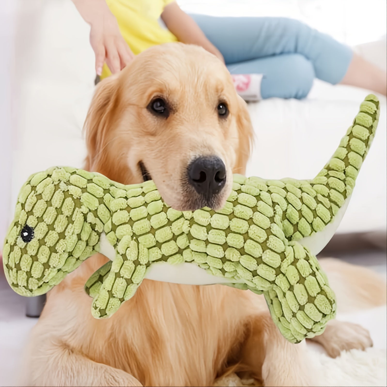 KFX-3431613 Interactive Sound Toy for Dogs - Durable Chew, Boredom Relief for Small Puppies and Large Dogs - 35x22x11cm