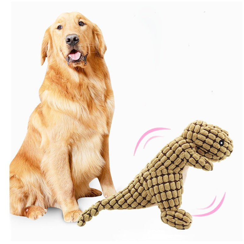 KFX-3431613 Interactive Sound Toy for Dogs - Durable Chew, Boredom Relief for Small Puppies and Large Dogs - 35x22x11cm