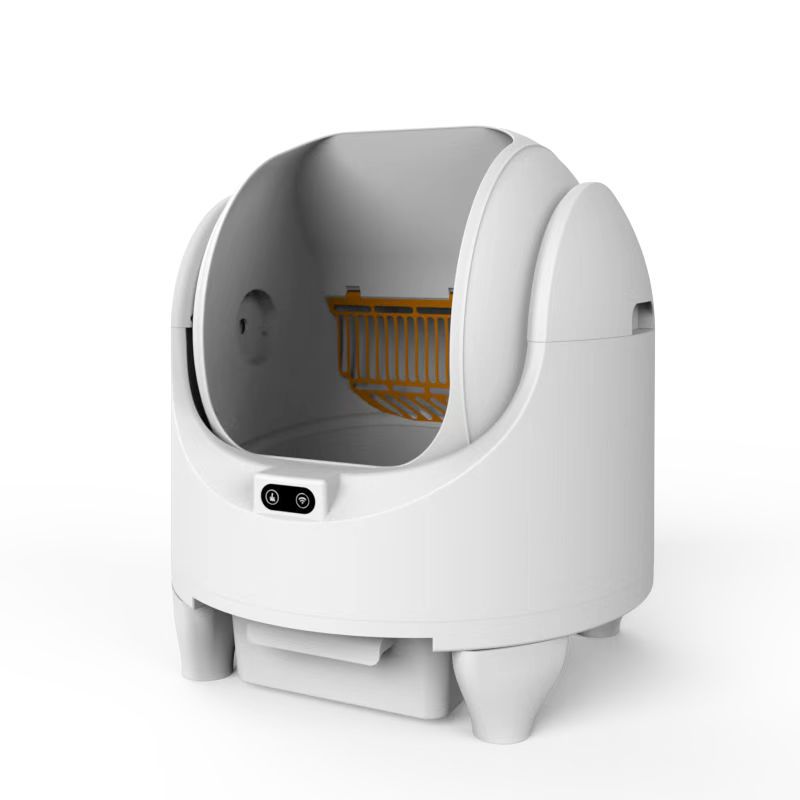 KFX-3433917 Intelligent Fully Automatic Cat Litter Box with Smart Control and Air Purification