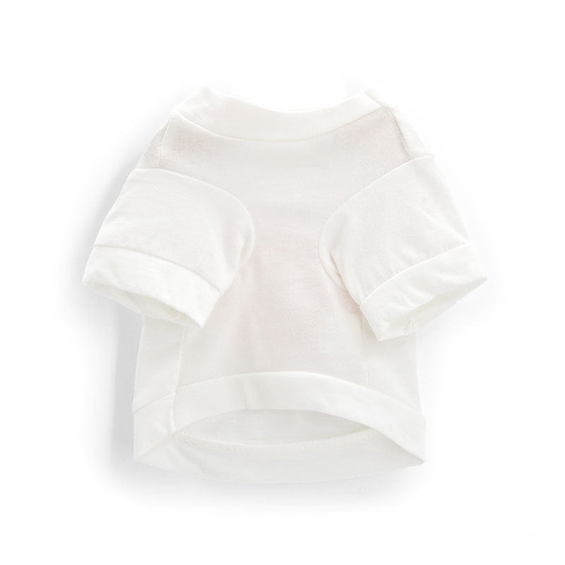 KFX-3434301 Casual Cotton T-Shirt for Pets - Comfortable Leisure Wear