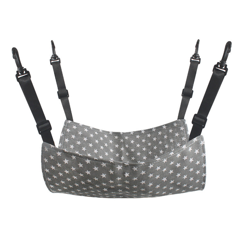 KFX-3437501 Cozy Adjustable Hammock Bed for Cats - Durable Indoor Pet Hanging Seat with Plush Winter Option