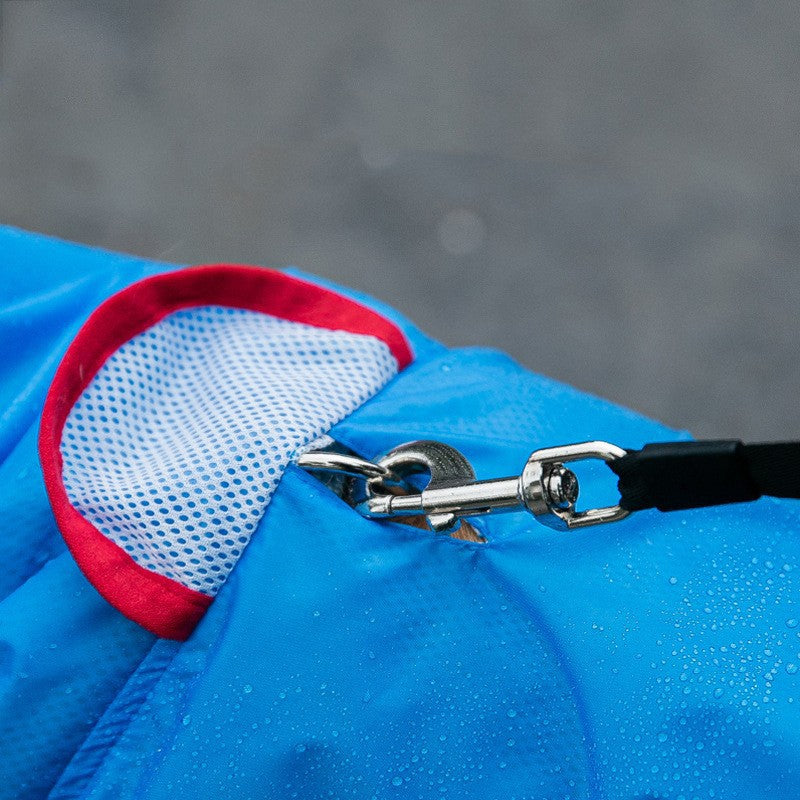 KFX-3438269 Waterproof Four-Legged Raincoat for Medium to Large Dogs - Multiple Styles Available