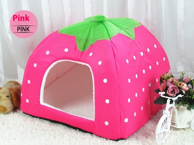 KFX-3439933 Cozy Cotton Pet House with Sturdy Low Foot Railing for Comfort and Stability