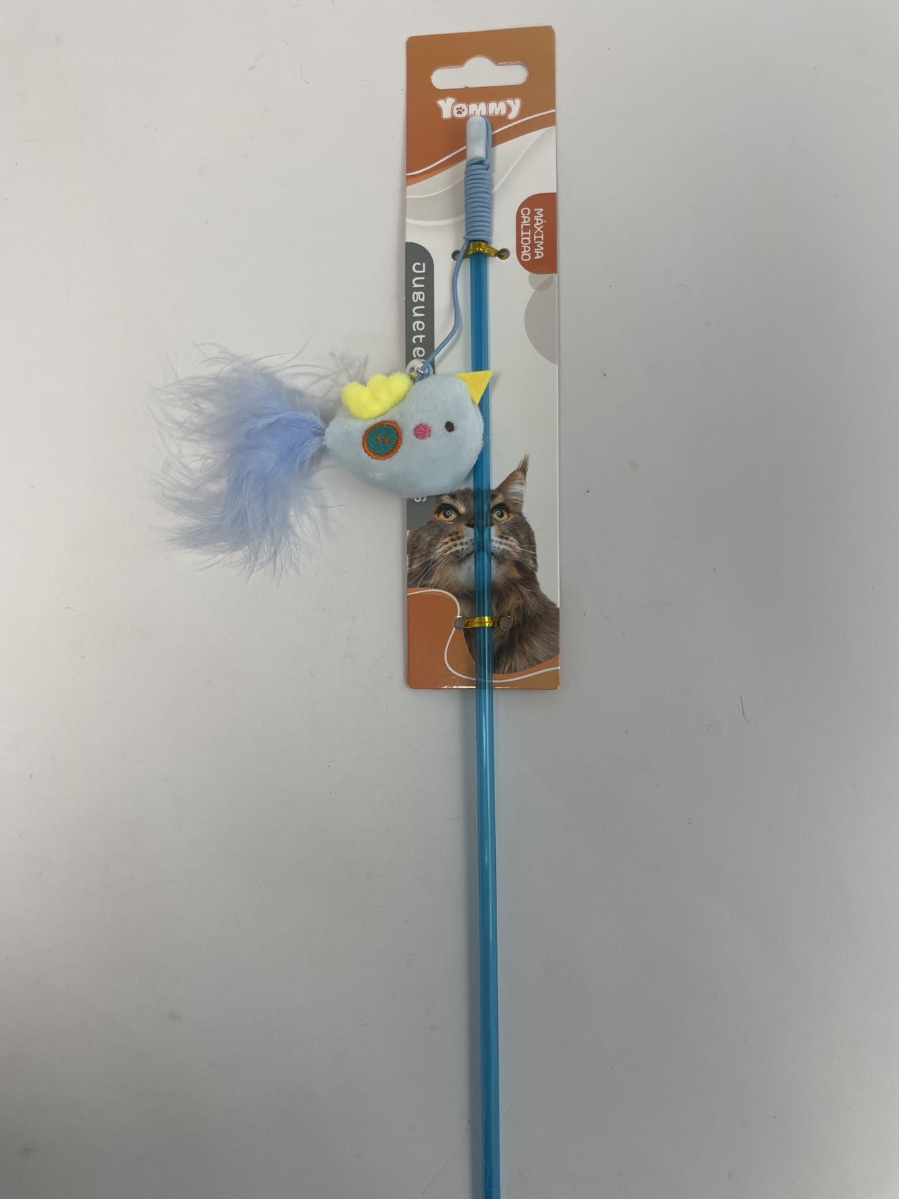 KFX-3440701 Whimsical Cat Toy on a Stick for Interactive Playtime