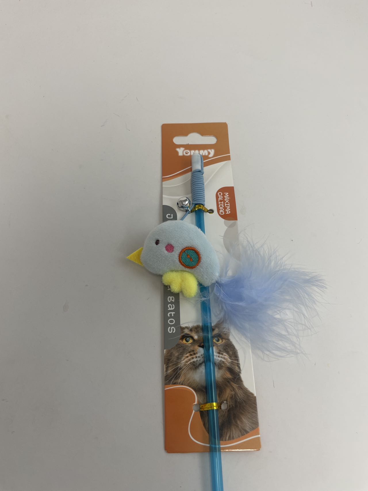 KFX-3440701 Whimsical Cat Toy on a Stick for Interactive Playtime